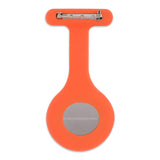 Silikon Orange - Silikonuhr - Rückseite