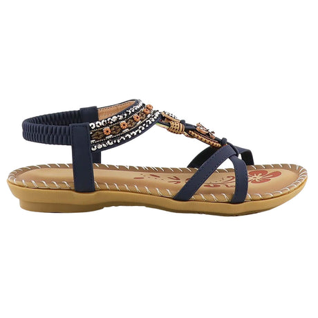 Sommersandale Retro Blue