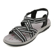 Sommersandale StrapFlex Black