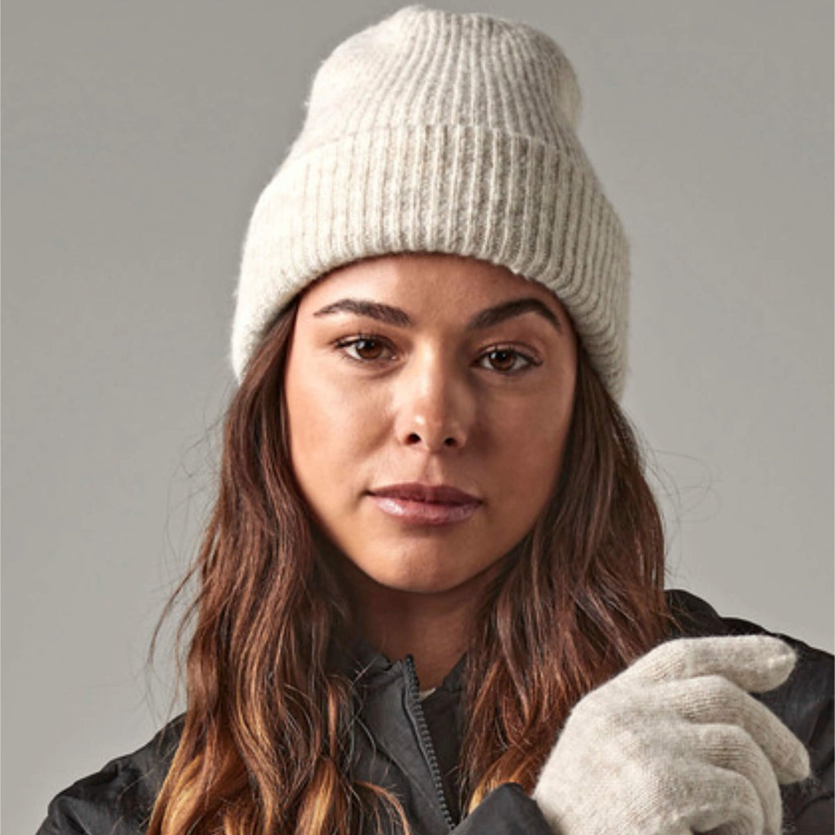 Strick-Beanie Cosy Ribbed
