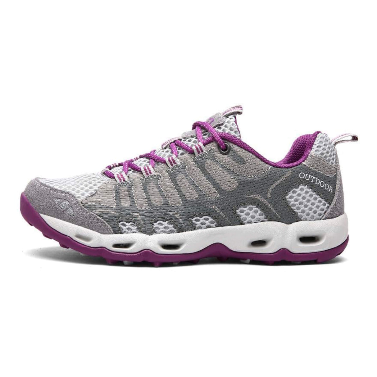 Trekking Sneaker Hellgrau