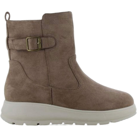 Winter Stiefelette Casual Khaki
