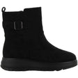 Winter Stiefelette Casual Schwarz